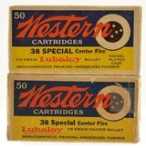 Western 38 Special 158gr. Lubaloy Ammo Lot 93 Rounds - 1 of 4