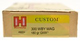 Hornady 300 Weatherby Mag 180gr. GMX Full box - 2 of 3