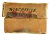 Scarce 1930's Export Box Winchester 44 WCF Ammo 1873 Rifle Picture - 3 of 7