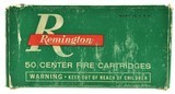 Full Box Remington 44 Russian Ammo 246 Grain Lead 50 Rounds - 1 of 3