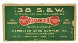 Early 1930's Remington UMC “Dog Bone" Kleanbore Box 38 S&W Ammo - 1 of 7