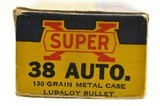 Full Box Western Super-X 38 Super Auto Ammunition 130 Gr Metal Case - 3 of 8