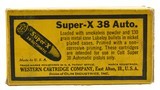 Full Box Western Super-X 38 Super Auto Ammunition 130 Gr Metal Case - 4 of 8