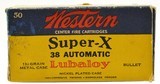 Full Box Western Super-X 38 Super Auto Ammunition 130 Gr Metal Case - 1 of 8