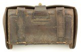 National Guard US McKeever Indian Wars era cartridge box - 3 of 5