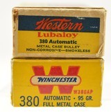 380 Ammo Lot Western Target “Bullseye" + Winchester 93 Rounds - 3 of 4