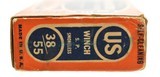 US Cartridge Co. Full Box 38-55 Winchester Ammo High Velocity Imprint - 3 of 7