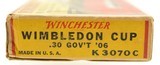 Winchester Wimbledon Cup "1936" Box Model 54 Call Out 20 Rounds Ammo - 3 of 7