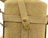 WWI Canadian Mks. VI M1919 Felt Covered Enamel Canteen W/Harness - 5 of 5
