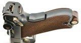 Swiss Military 1900 Luger Pistol by DWM with Unaltered Rear Sight - 8 of 15