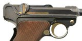 Swiss Military 1900 Luger Pistol by DWM with Unaltered Rear Sight - 3 of 15