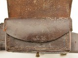 Very Nice 19th Century Infantry Waist Belt and Accoutrements - 6 of 13