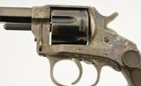 Antique Case Colored Hopkins & Allen XL Dbl Action Revolver - 6 of 12