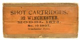 Full & Sealed! Winchester 32 Caliber Shot Cartridges 32-20 Model 1873 - 2 of 6