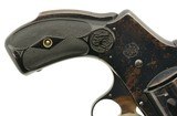Police Marked S&W .38 Safety Hammerless 4th Model Revolver 1907 - 2 of 13