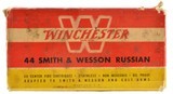 Winchester 44 Smith & Wesson Russian Ammo Full Box 50 Rounds - 2 of 4