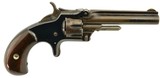 Excellent Blued Smith & Wesson Number One 3rd Issue 22 Revolver - 1 of 15
