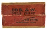 Scarce Winchester Box of 38 S&W Special Gallery Ammo Partial Box 40 Rd - 5 of 7