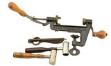 Antique Sears Roebuck 12ga. Hand Crimping and Re-Loading Tools - 1 of 5