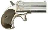 Remington Double Derringer 41 Short RF Nickel Plated C&R - 1 of 10