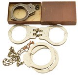 Vintage Peerless Handcuffs Set of 3 - 1 of 9