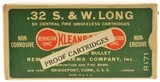 Rare 1930's Remington 32 S;W Long Proof Cartridges Dog Bone
