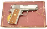 LNIB Colt Officers ACP MKIV Series 80 Stainless 45 - Compact 3 ½" Barrel - 1 of 13