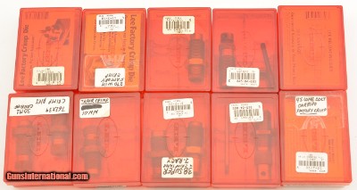 Lot of 12 Reloading Dies, Crimp, Puller