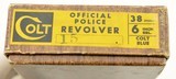Colt Post-War Official Police Revolver with Box 1956 - 13 of 14