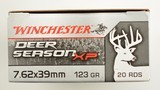 Winchester 7.62x39mm Ammo 123 Grain Deer Season XP Extreme Point 120 Rnds - 2 of 3