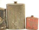 Lot of 5 Antique Powder Cans - 2 of 10