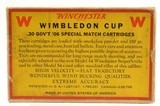 Winchester Wimbledon Cup "1936" Box Model 54 Call Out 20 Rounds Ammo - 3 of 7