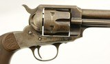 Remington Model 1890 Single Action Revolver with Rare Blued Finish - 4 of 15