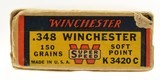 Winchester "1935" Box 348 Win Ammo 150 Grain Soft Point - 3 of 7