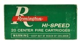 Remington Hi-Speed 32 Rem Ammo 170 Grain CORE-LOKT Soft Point 20 Rds. - 1 of 3