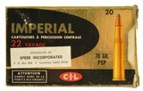 CIL Full Box Imperial 22 Savage Ammo 70 Grain PSP 20 Rounds - 3 of 4