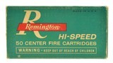 Full Box Remington 25-20 Ammo 86 Grain Soft Point Bullets 50 Rounds - 1 of 3