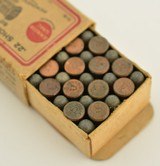 Full Box 1920's Remington-UMC 22 Short Ammo Picture Box - 6 of 7