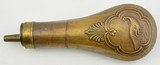 Scarce Bird Pattern Pistol Powder Flask - 3 of 7