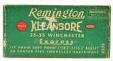 Full Box Remington 25-35 Ammo 177 Grain Soft Point CORE-LOKT 20 Rds - 1 of 3