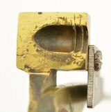 British 51 Caliber Brass Plier Handle Bullet Mold Civil War? - 4 of 5