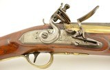 British Brass-Barreled Flintlock Blunderbuss With Bayonet by Parker - 6 of 15