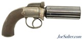 Beautiful Antique British Bar-Hammer Pepperbox Pistol - 1 of 14