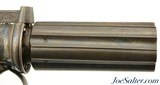 British Bar-Hammer Pepperbox Pistol by Dooley of Liverpool - 4 of 13