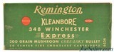Post WWII Remington 348 Win Express 200 Grain Mushroom CORE-LOKT Ammo - 1 of 5