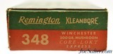 Post WWII Remington 348 Win Express 200 Grain Mushroom CORE-LOKT Ammo - 3 of 5