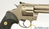 Colt Trooper Mk. III Revolver in .22 with Box Scarce E-Nickel Finish - 3 of 14