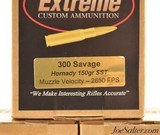Extreme Custom Loaded 300 Savage Ammo 60 rounds 150gr SST - 2 of 3