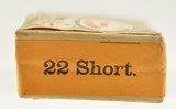 Scarce Sealed! 1870's Woodcut US Cartridge Co. 22 Short 100 CountBox Lowell Mass - 3 of 6