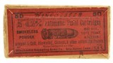 Excellent Sealed! Winchester 25 Auto 6.35mm Ammo 1914 Date Code Smokeless - 1 of 7